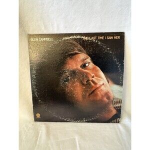 Vintage GLEN CAMPBELL - The Last Time I Saw Her Vinyl LP Record Album